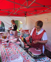 Museoraitilta vohvelinpaistoa